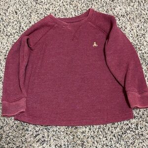 GAP Burgundy Kids Long Sleeve Sweater
